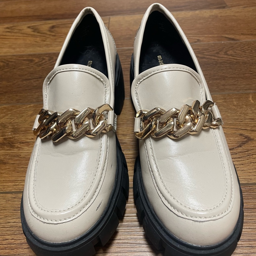 Madden Girl Chunky Loafers- gently used. Worn once.